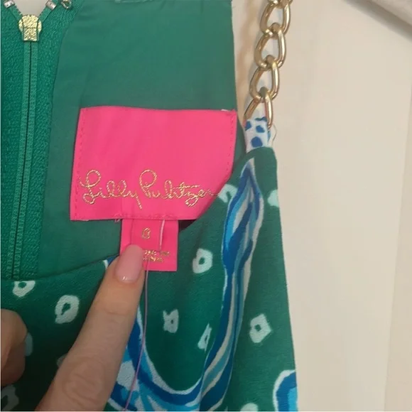 🛑🛑RARE 🐆Lilly Pulitzer On The Prowl Romper - Picture 7 of 9